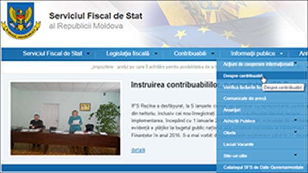 SFS sistează serviciul de afișare a informației despre lipsa sau existența restanței față de buget