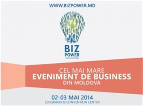 Oficialii fiscali în cadrul celei mai mari conferințe de business BIZPOWER 2014