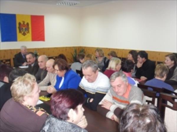 Ședința de totalizare a activității Serviciilor de colectare a impozitelor si taxelor locale din raionul Drochia