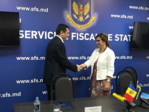 Întrevedere dintre directorul Serviciului Fiscal de Stat, Serghei Pușcuța, și ambasadorul extraordinar și plenipotențiar al Regatului Suediei în Republica Moldova