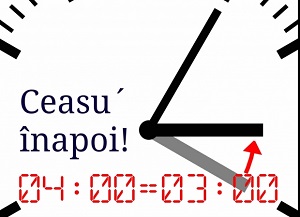 În atenţia contribuabililor! Cu privire la trecerea ceasurilor maşinilor de casă şi control cu memorie fiscală la ora de iarnă