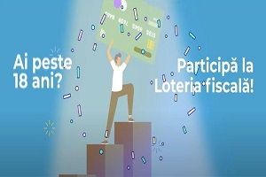 Prima etapă a concursului „Loteria Fiscală” s-a finalizat!