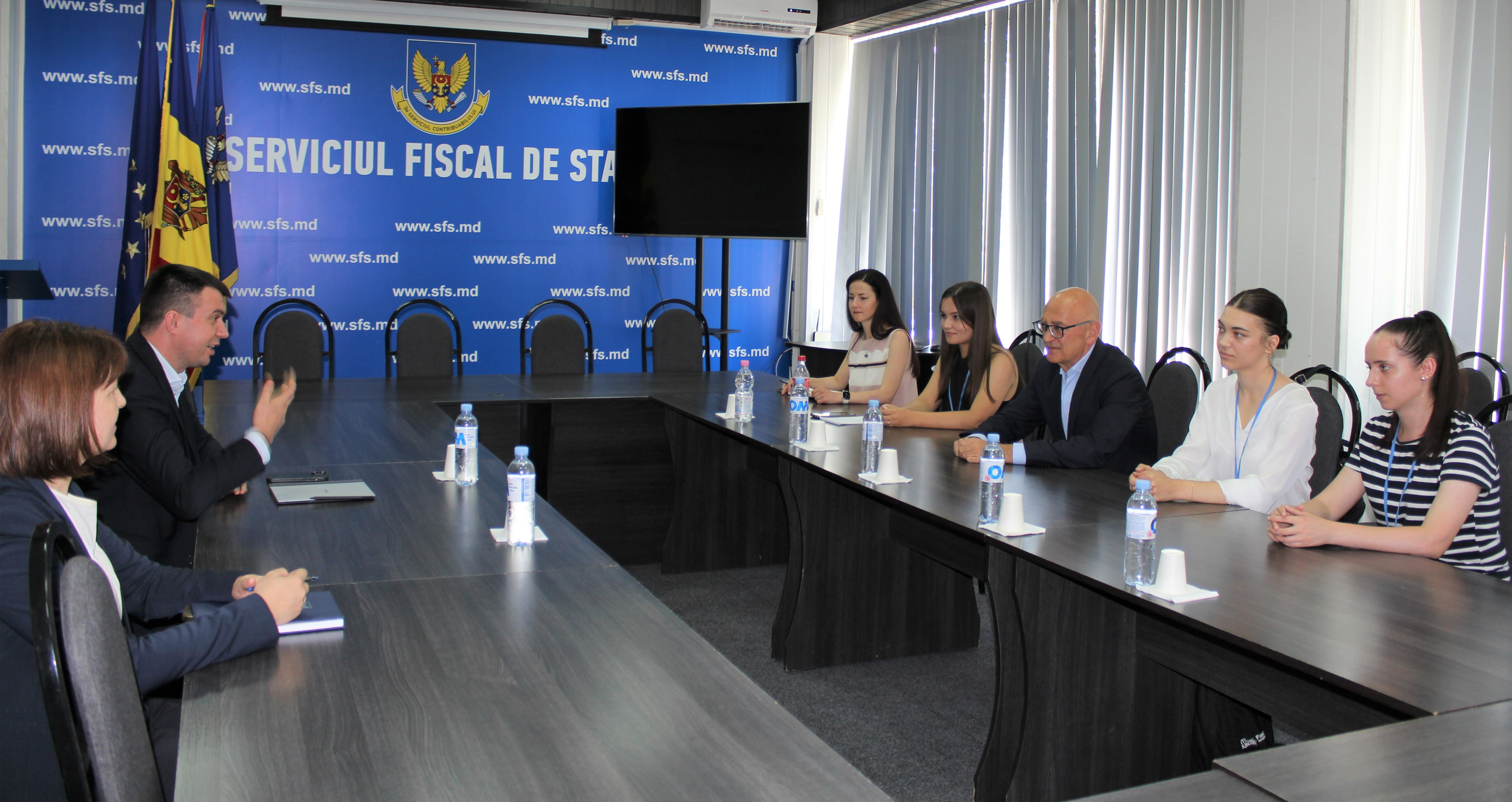Serviciul Fiscal de Stat participă în cadrul Programului comun de stagii al Guvernului și al Uniunii Europene