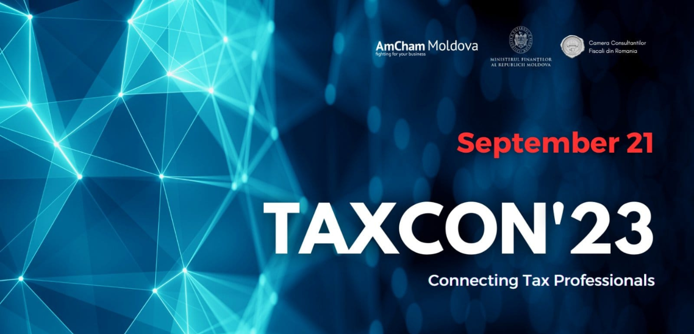 Înregistratea pentru TAXCON’23 – cea mai mare conferință fiscală din Moldova – deschisă