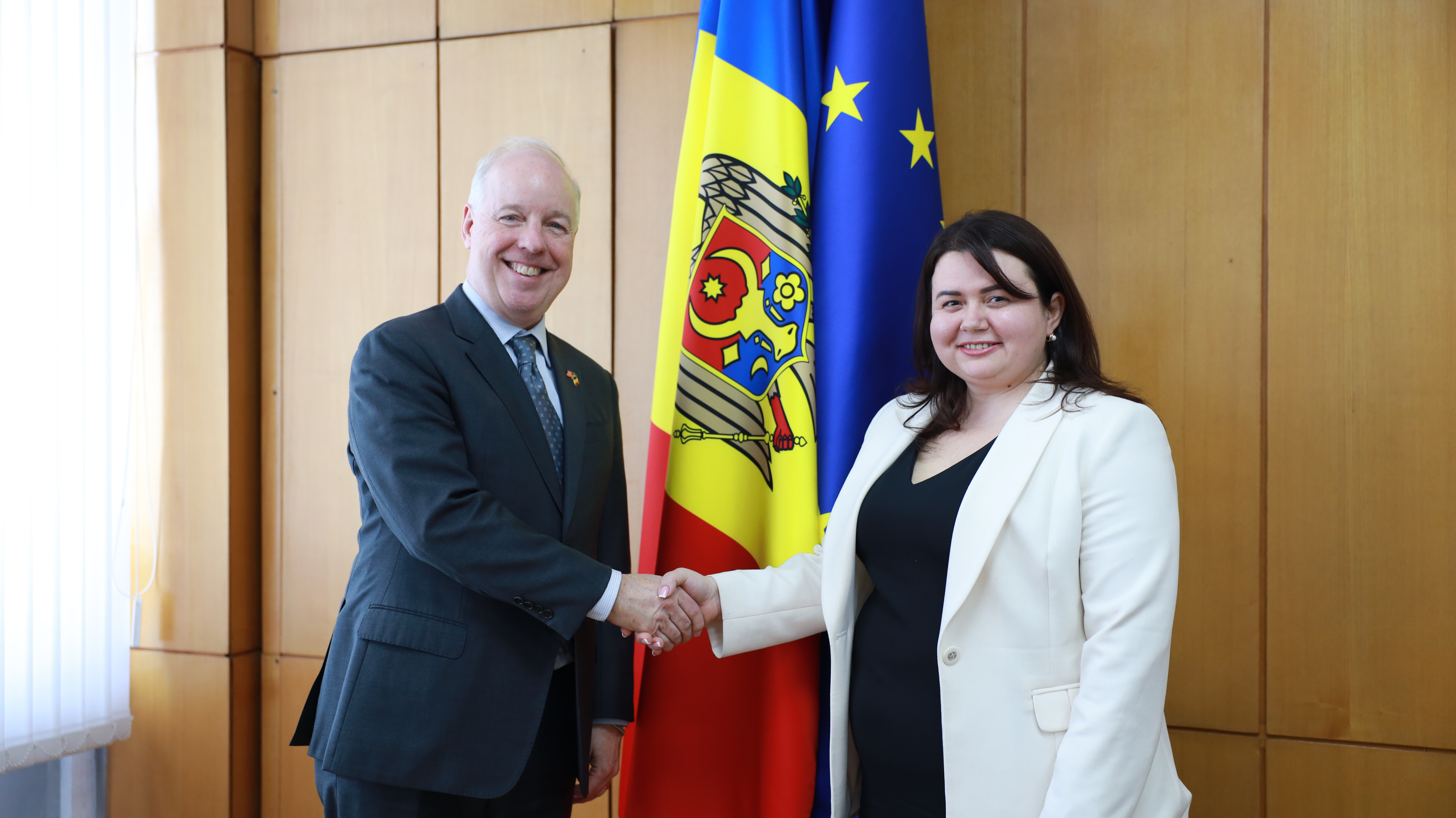 Directorul SFS Olga Golban a avut o întrevedere cu Ambasadorul SUA în Republica Moldova Kent D. Logsdon