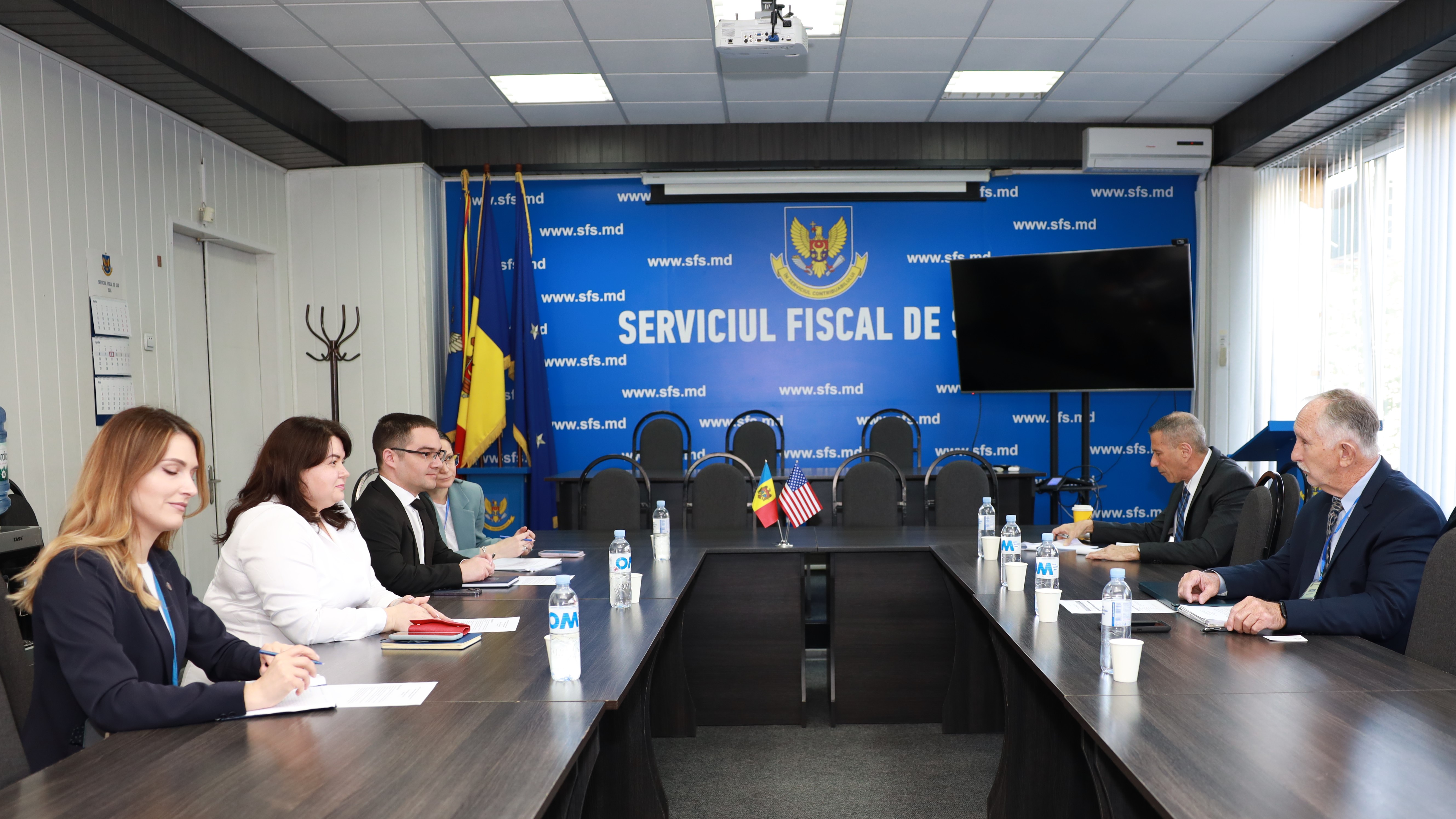 Serviciul Fiscal de Stat cooperează cu Departamentul Trezoreriei SUA în vederea consolidării funcției de control fiscal