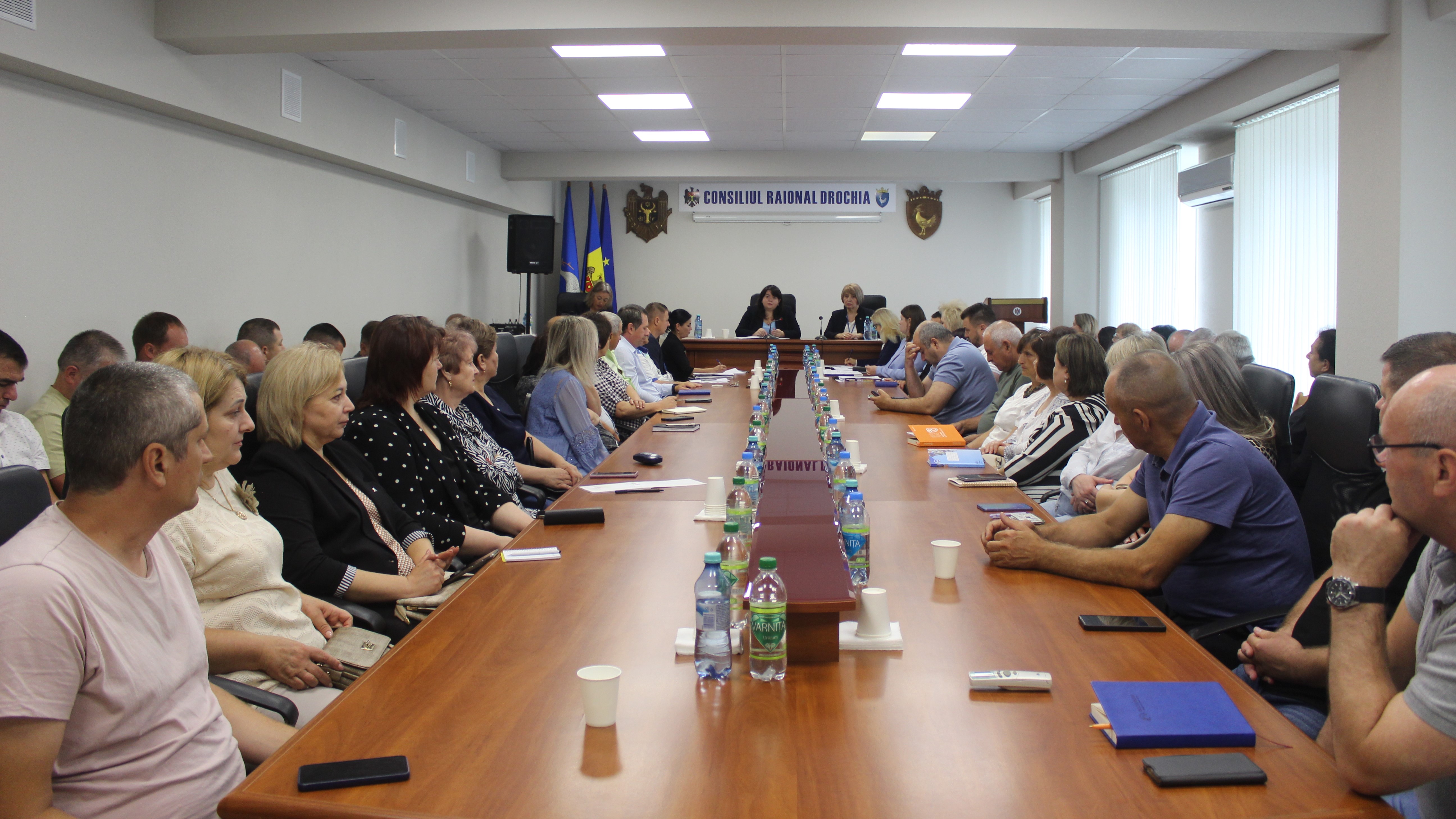 Directorul SFS Olga Golban a avut o întrevedere cu mediul de afaceri din raionul Drochia
