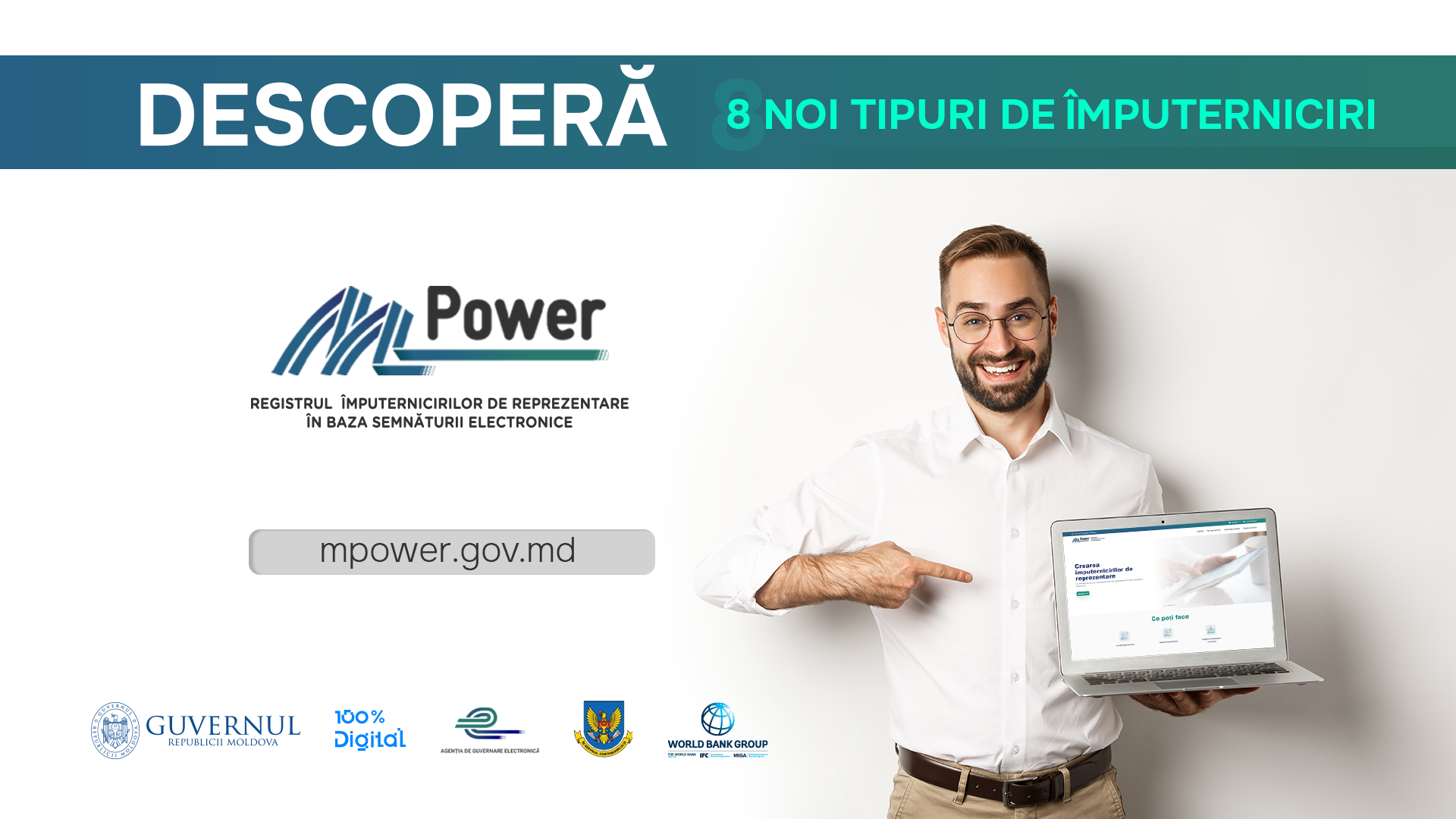 Opt noi tipuri de împuternicire în MPOWER pentru simplificarea interacțiunii cetățenilor cu Serviciul Fiscal de Stat