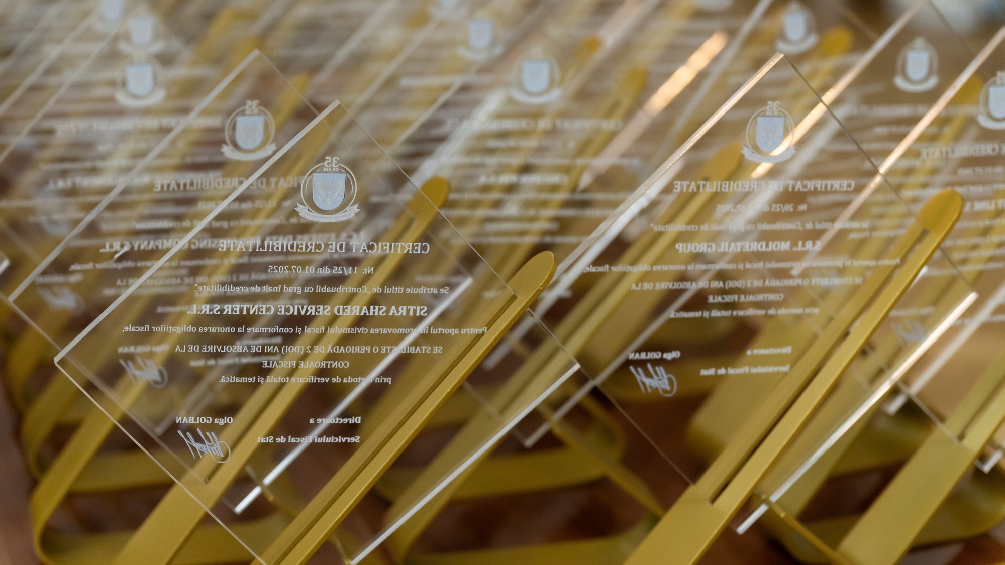 100 de agenți economici s-au învrednicit de titlul de „Contribuabil cu grad înalt de credibilitate”