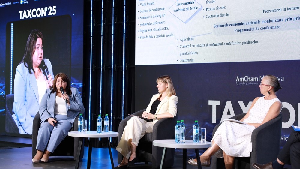 Olga Golban, la TAXCON25: Vom moderniza administrația fiscală prin consolidarea abordării bazate pe riscuri