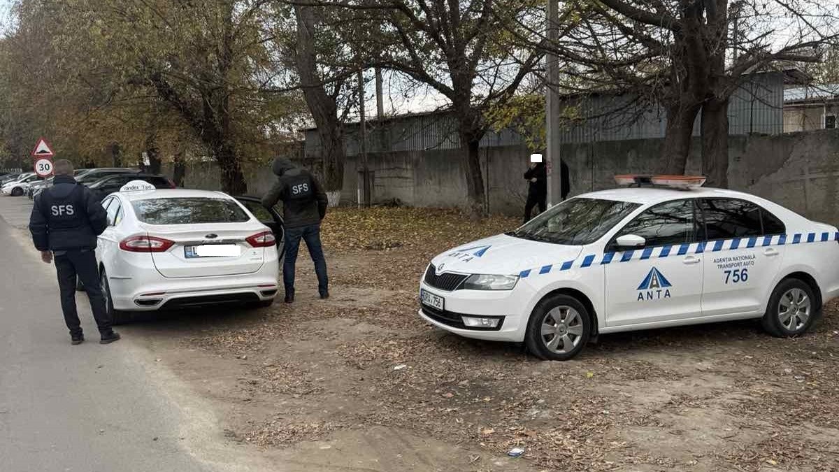 SFS, ANTA și INSP au efectuat controale în privința contribuabililor care prestează servicii de taxi. Au fost aplicate amenzi de peste 28 mii lei